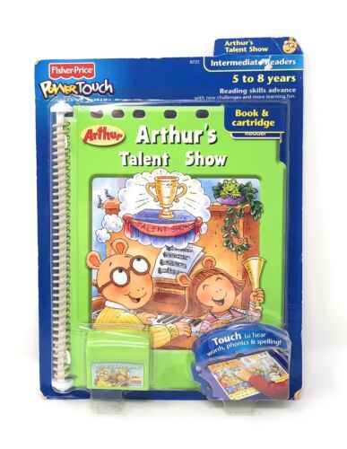 Fisher-Price PowerTouch Arthur's Talent Show, Interactive Book & Cartridge - $14.95