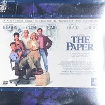 New The Paper Laserdisc 90s Michael Keaton Comedy Drama Ws Edition &#39;94 Sealed Ld - £14.23 GBP