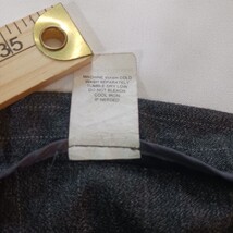 Back Zipper Women's Gray Skirt With Stripes Plus Size 22W Measured (42×27) image 4