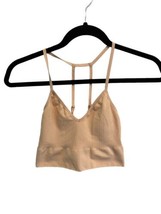 THIRD LOVE X Kit Undergarments Womens Bra Peach Seamless Ribbed Bralette... - $14.39