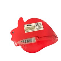 New Cooking Concepts Strawberry Shaped Hard Plastic Cutting Board Knife Sheath R - £6.04 GBP