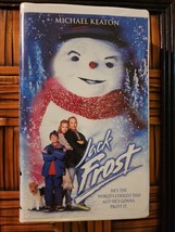Jack Frost  Michael Keaton 1st Edition VHS 1999  Warner Bros Clamshell - £1.57 GBP