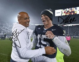 Drew Allar & James Franklin Signed Photo 8X10 Rp Autographed Reprint Penn State - $19.99