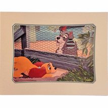 Disney Parks &quot;Lady and the Tramp&quot; Print by Alex Maher - £102.83 GBP