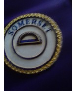 Masonic  Apron UnDress Badge  - Somerset - Super of Works - £6.84 GBP