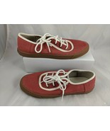 Toms Classic Canvas Slip On Shoes Womens 6.5 Brick Red - $12.95