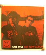 Bon Jovi Il Nuovo Album 2 Laterale Poster Jon John Diverso - $18.02