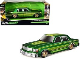 1987 Chevrolet Caprice Green Metallic with Graphics &quot;Lowriders&quot; &quot;Classic Muscle - £32.33 GBP
