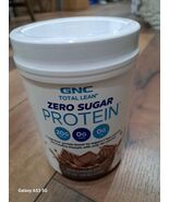 GNC Total Lean Zero Sugar Protein - Rich Chocolate 20 Servings Powder Su... - $29.99
