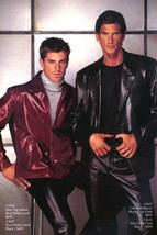 North Beach Leather Croc Embossed Jacket Sport Coat sz 48 $895 - $108.00