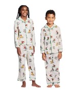 Disney Boys Girls Pajamas Multicolor Top Pants Christmas Winter Family Ski - $51.91 CAD