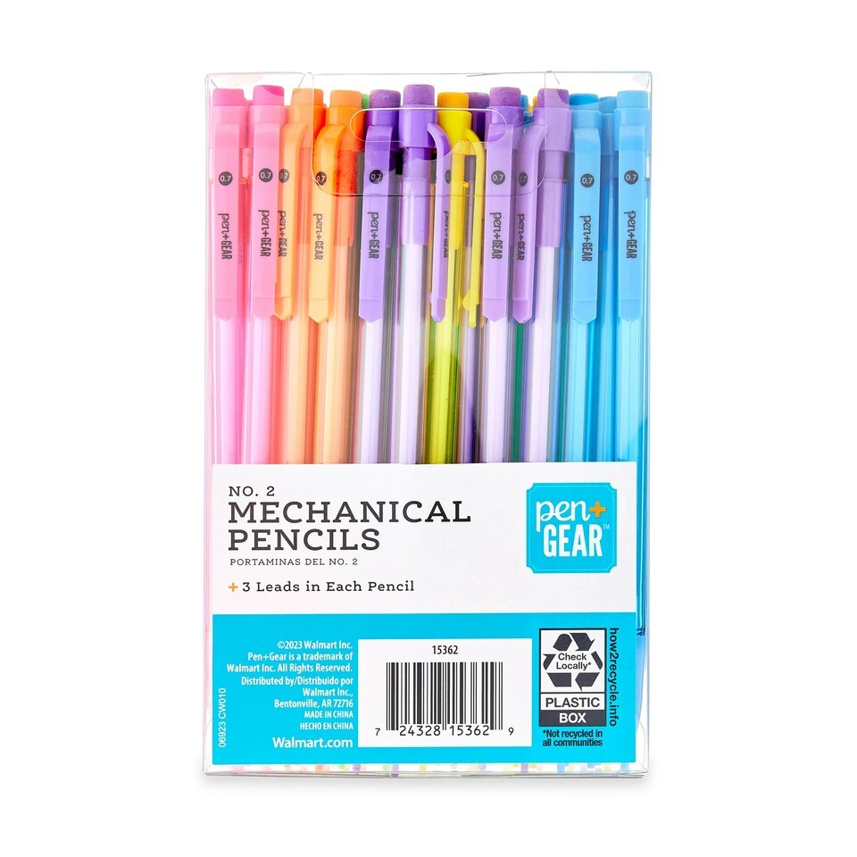 Pen Gear #2 Mechanical Pencils, Medium Point, 0.7 mm, 50 Pack Item image 4