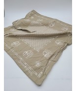 Vintage Banana Republic Bandana Safari Elephant Handkerchief Japan Camel... - €12,92 EUR
