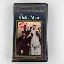 John Wayne The Quiet Man VHS Collectors Classics Video Clam Shell Case - £7.78 GBP