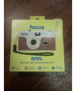 ONN Focus Reusable 35mm Camera w/ Flash 27 Exposures Film Included, New ... - $222.70 MXN