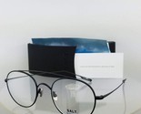 Brand New Authentic Salt Eyeglasses Bridges Bs Matte Black 51Mm Titanium... - $138.59
