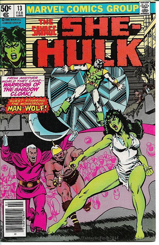Primary image for The Savage She-Hulk #13 (1981) *Marvel Comics / Man-Wolf / Jennifer Walters*