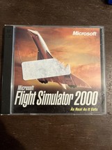 Microsoft Flight Simulator 2000 As Real as it Gets PC 1999 2 Discs - £7.98 GBP