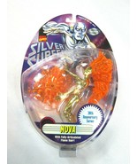 Vintage 97 Silver Surfer Nova Action Figure Articulated Flame Hair Marve... - £19.97 GBP