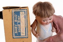 Baby Bud Googleye German Porcelain Doll in original box - £229.65 GBP
