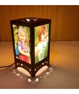 photo lantern / memorial lantern / memorial photo frame with pictures / ... - £58.99 GBP
