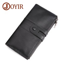 JOYIR Design Unisex Women Clutch Wallets Leather Male Women&#39;s Long Wallet Zipper - £29.91 GBP