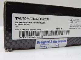 Automation Direct Programmable Controller (CPU) P1-540 / P1540 New! - $224.36