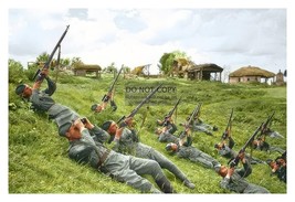 Soviet Snipers Aiming Up At Aircraft Launching Volley Of Bullets 1943 4X6 Photo - $10.63