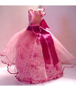 Mattel 2002 Barbie Happy Birthday Dress Only Vintage Pink - $14.98