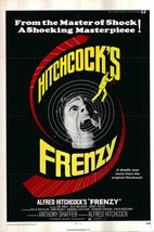 Hitchcock&#39;s Frenzy Original 1972 Vintage One Sheet Poster - £259.96 GBP