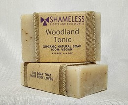 Organic Woodland Tonic Coconut Body Soap Bar(Vegan)(Cruelty-Free) 4.5 oz - $8.60