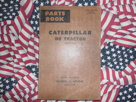 Caterpillar D8 Tractor Part Book 2U15001 Direct Drive - $20.99