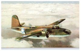 Douglas A20 Havoc deadly attack bomber Airplane Postcard - $9.89