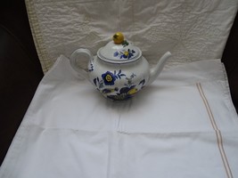 Spode Copeland England Blue Bird Teapot Vintage British Ceramics - £38.84 GBP