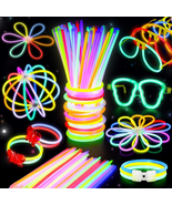 467Pcs Glow Sticks Christmas Party Favors New Year Eve Party Supplies fo... - $28.73