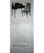  Vintage Bishop Furniture Co Grand Rapids MI Brochure Late 1920’s - $3.99