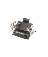 925 STERLING SILVER stamped EARRINGS SKULL -  BEST PRICE BEST QUALITY - $63.19 CAD