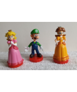 Super Mario Brothers Chess Replacement Parts/ Cake Toppers Peach, Daisy,... - €12,06 EUR