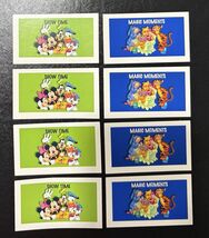 Disney Edition Monopoly Replacement Pieces: 4 Magic Moments + 4 Show Tim... - $2.84