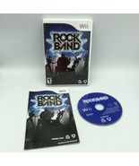 Rock Band 1 for Nintendo Wii 2008 Complete with Manual CIB EUC - £6.02 GBP