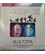 Elsa &amp; Olaf Box Nailtopia 2023 Nail Polish Disney 100 Collection NEW IN Box - €10,42 EUR