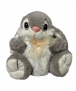 Dan Dee Thumper Floppy Ears Silky Soft Stuffed Plush Gray Bunny Rabbit T... - $17.63 CAD