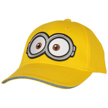 Minions Goggles Adjustable Youth Baseball Cap Yellow - £15.60 GBP