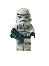 Lego Mini Figure vtg minifigure toy building block Star Wars Stormtroope... - $16.78