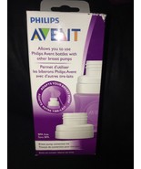 Philips Avent Breast Pump Conversion Kit 2 Piece Adaptor-NEW-SHIPS N 24 ... - $66.98 CAD