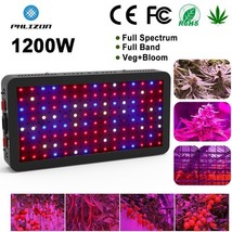 Phlizon 1200W Grow Lights for Indoor Seed Starting UV-IR Included Full S... - $79.80