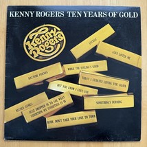 Kenny Rogers - Ten Years of Gold Vinyl LP Greatest Hits 1977 - £4.20 GBP