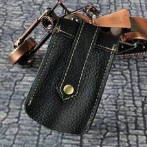 Vintage Leather Men Key Case Holder Hasp Closure Handmade Key Ring Bag W... - $17.57