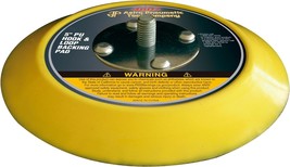 Astro Pneumatic Tool 4607 5&quot; Pu Hook &amp; Loop Backing Pad , Yellow - £30.08 GBP