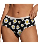 Floral White Daisy Panties for Women Lace Briefs Soft Ladies Hipster Und... - £10.59 GBP+
